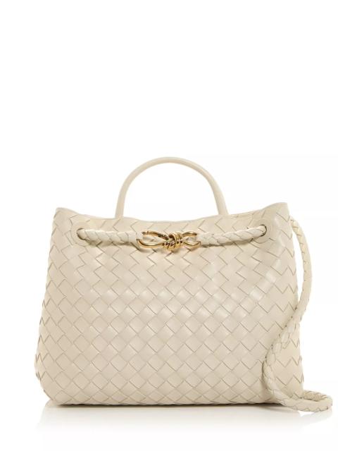 Bottega Veneta Medium Andiamo Intrecciato Leather Shoulder Bag