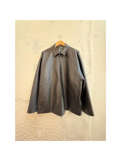 Fear of God Fear of God Eternal Black Leather Jacket