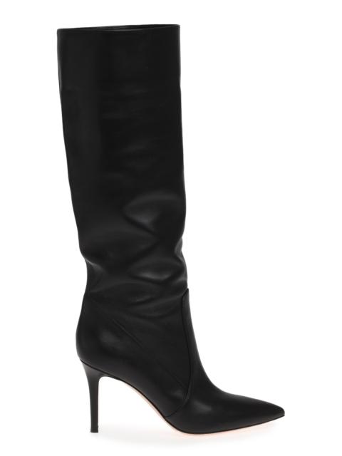 Gianvito Rossi Hansan Leather Knee Boots black