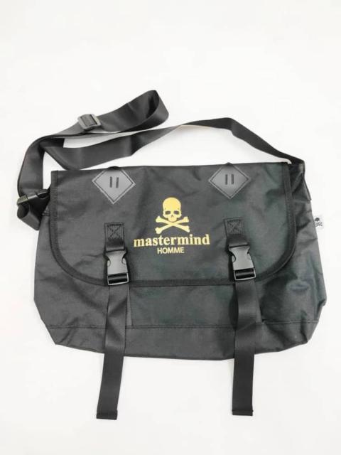 Mastermind Japan Messenger Campus Bag Gold Logo