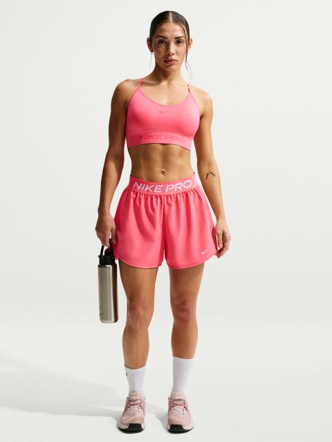 Nike Nike Pro Women's Dri-FIT Mid-Rise Brief-Lined 3" Woven Shorts