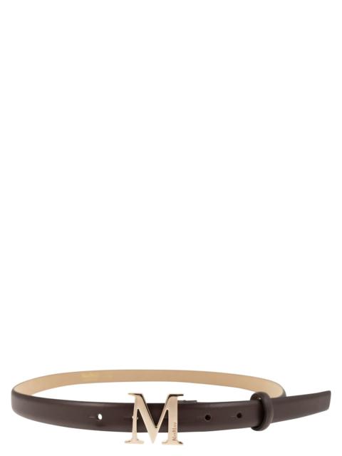 Max Mara Max Mara Women Mclassic20s - Monogram Leather Belt