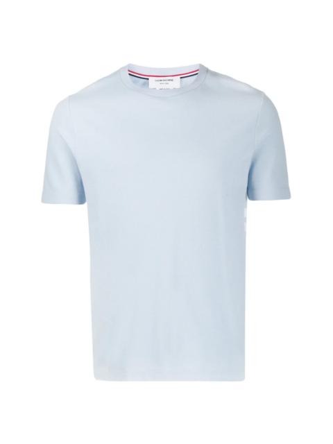 Thom Browne Short Sleeve Tee With Engineered