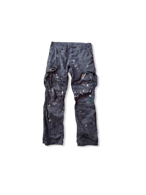 Other Designers Vintage - JapaneseBrand Gladiator Black Camo Painter Cargo Pant