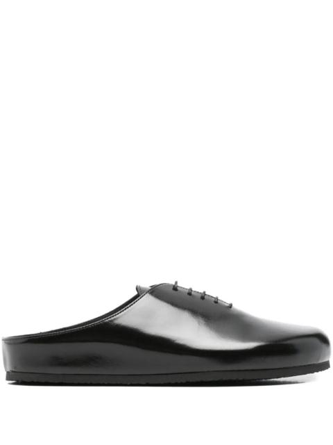 JACQUEMUS Jacquemus Women Les Mules Derbie In Patent Leather