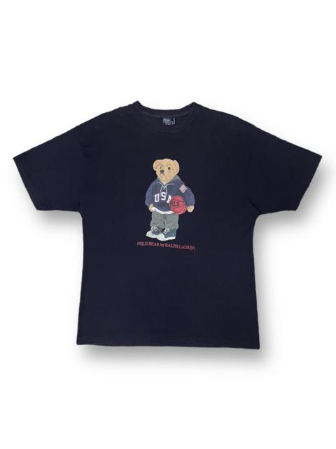 Other Designers Polo Ralph Lauren - VINTAGE POLO BEAR RALPH LAUREN ICONIC DESIGN BASKETBALL