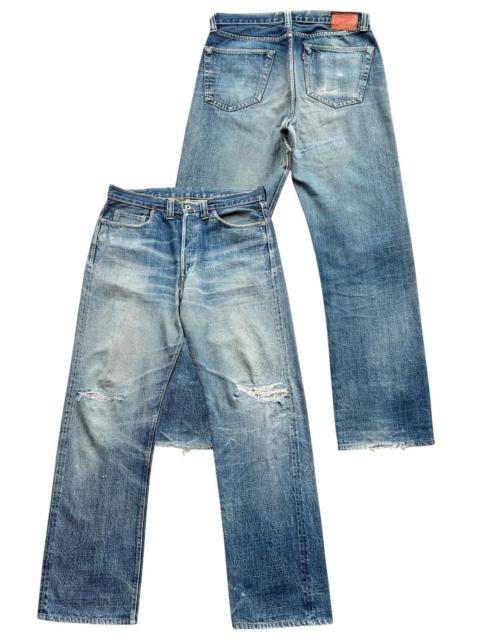 Other Designers Vintage Denime Osaka 5 Selvedge Distressed Denim Jeans 34x32
