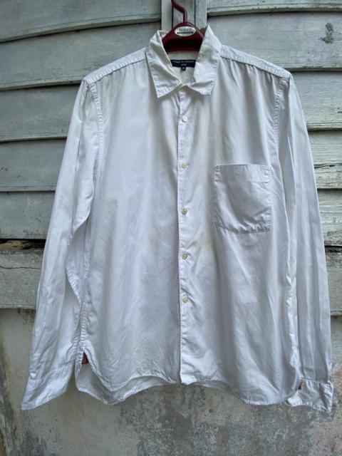 Comme Des Garçons Comme Des Garcon AD 2010 Plain White Long Sleeve