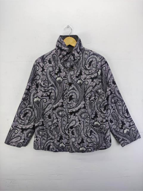 Other Designers Japanese Brand - Vintage Paislee Reversible Jacket Button Up