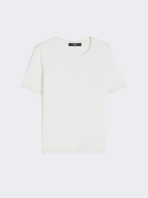 WEEKEND Max Mara AGRO Silk and cotton yarn T-shirt