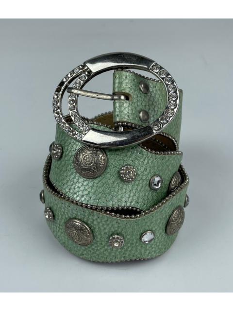Other Designers Japanese Brand - studded belt with beads tc22