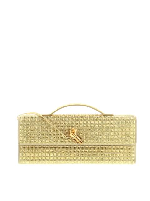 Bottega Veneta Bottega Veneta – Andiamo Long Clutch Crystals – Gold