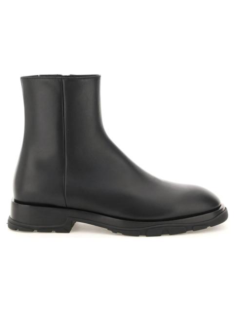 Alexander McQueen Alexander McQueen Slim Tread Boot Black