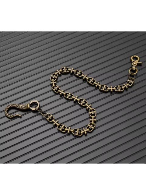 Other Designers Japanese Brand - Bronze Gothic punk style unisex Cross Wallet Chain