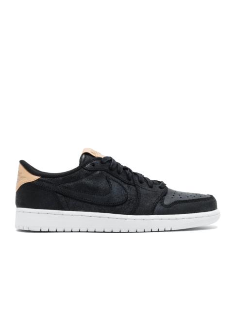 Jordan JORDAN 1 RETRO LOW OG PREMIUM 'BLACK TAN'