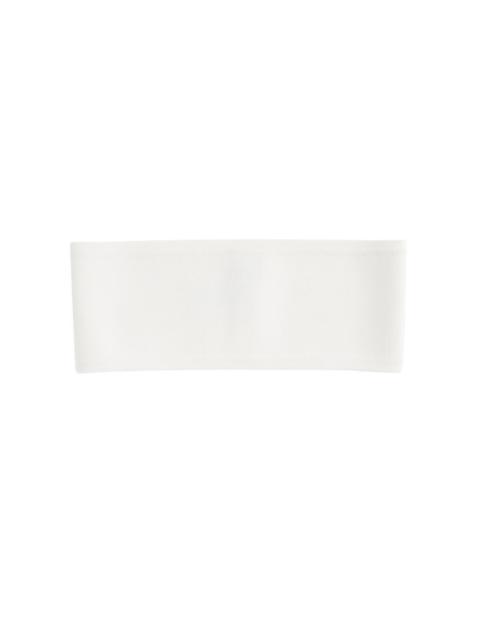 TOTEME Compact Knit Headband white