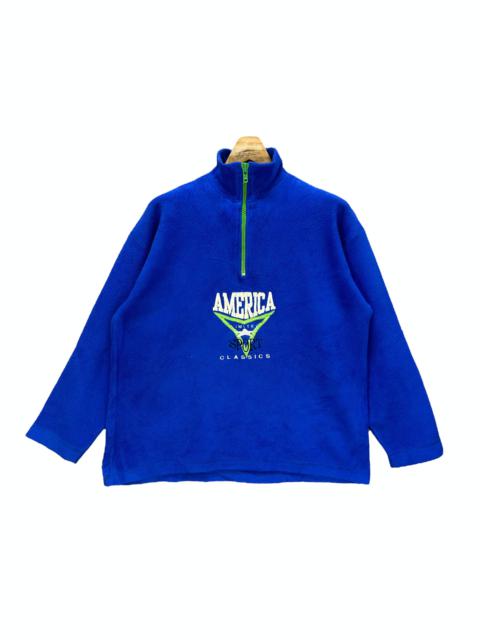 Other Designers Other - AMERICA LIMITED SPORT CLASSIC HALF ZIP FLEECE #8472-010
