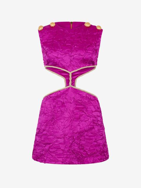 Roberto Cavalli Cut-Out Detail Mini Dress