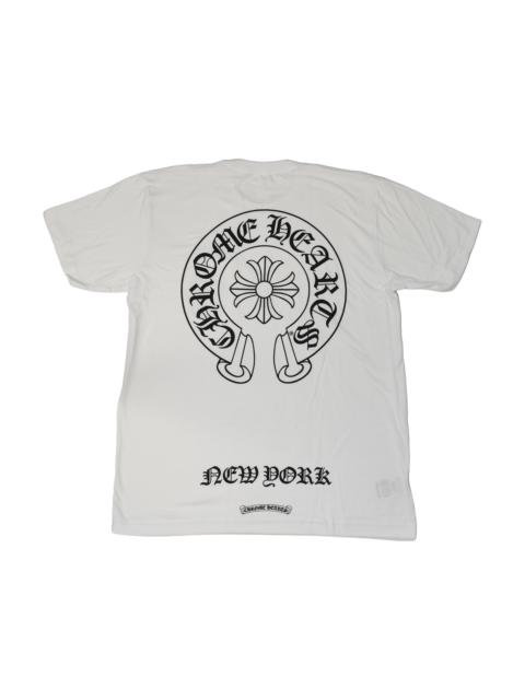Chrome Hearts Chrome Hearts New York Exclusive Horseshoe T-Shirts White