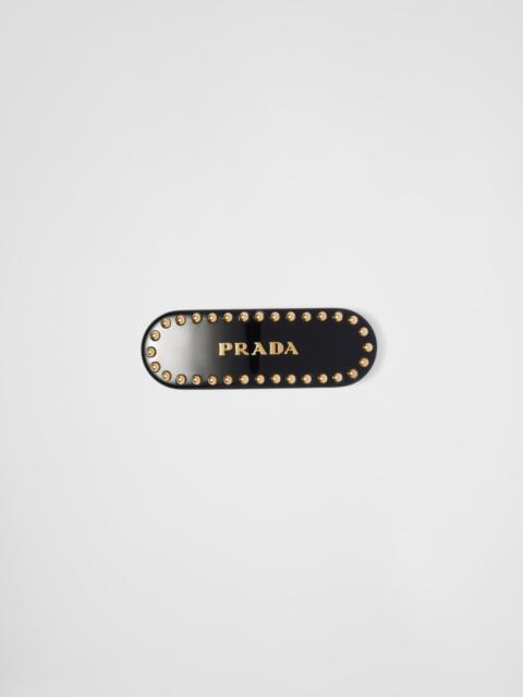 Prada Plex Hair Clip