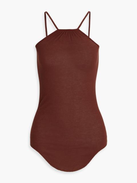 Rick Owens Skorpio ribbed-knit tank
