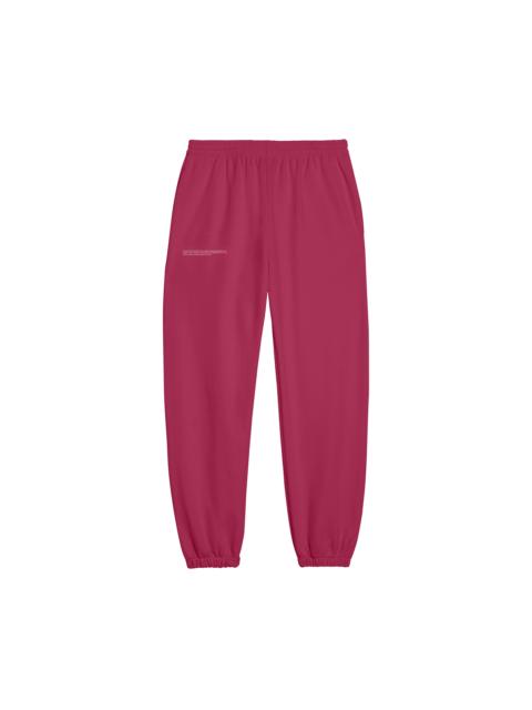 PANGAIA Mens 365 Midweight Track Pants - Milkyway Maroon