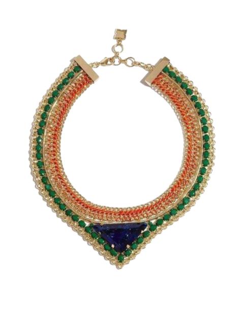 Other Designers BCBGMAXAZRIA - Stone Tribal Malachite Combo Necklace
