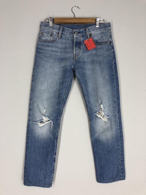 Other Designers Vintage - Vintage Levi's 501 light Blue Stone Wash Jean Denim Size 30