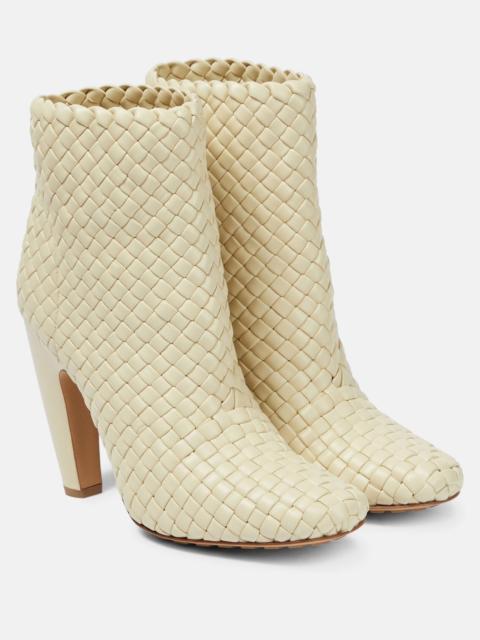 Bottega Veneta Canalazzo leather ankle boots