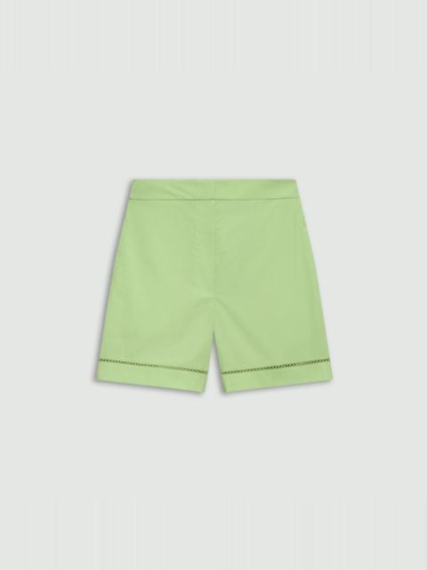 Theory Eyelet Short in City Poplin