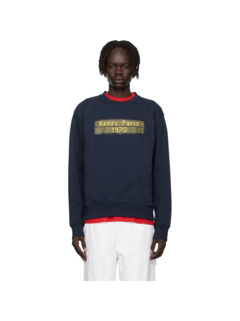 KENZO Navy Kenzo Paris 'KENZO City' Sweatshirt