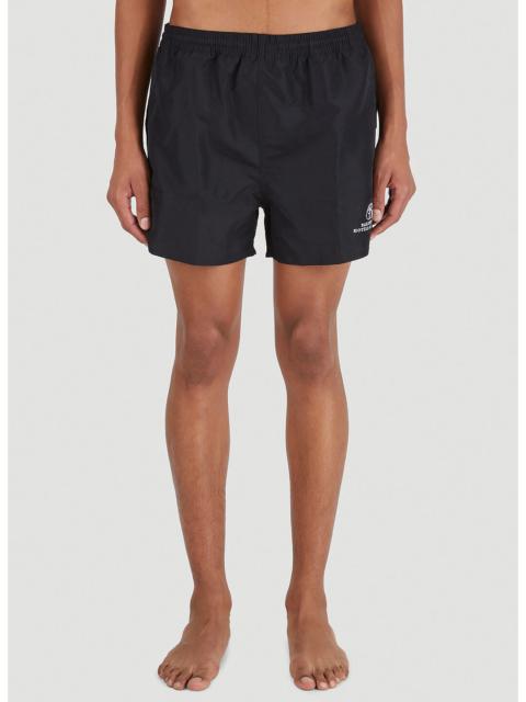 BALENCIAGA Balenciaga Men Logo Motif Swim Shorts