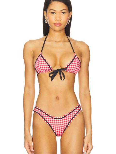 Frankies Bikinis Coastal Bikini Top