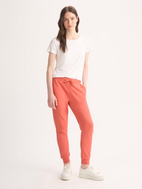 Derek Rose Women's Sweatpants Quinn Cotton Modal Coral Orange