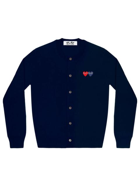 Comme des Garçons PLAY Double Hearts Cardigan Unisex