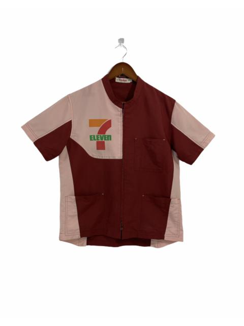 Other Designers Vintage - Vintage 7 Eleven Worker Uniform Design Nice Design