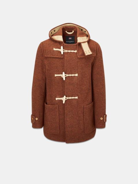 GLOVERALL Men's Mid-Length Monty Duffle Coat Rust