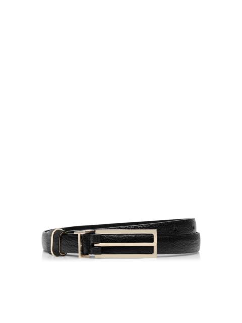 TOM FORD SUPPLE GRAIN LEATHER T LOOP BELT