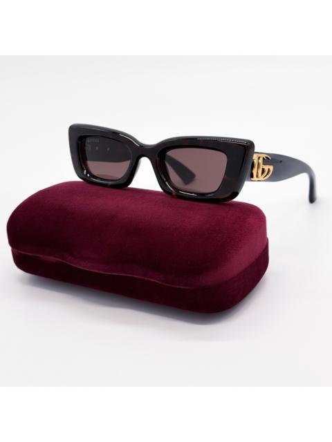 GUCCI NEW GUCCI GG1827S 002 WOMEN DARK HAVANA SUNGLASSES GUCCI