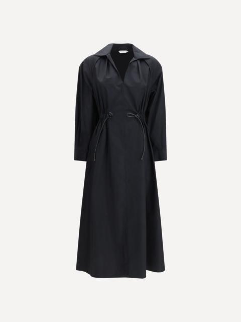 Max Mara Pedaggi midi Dress in cotton poplin