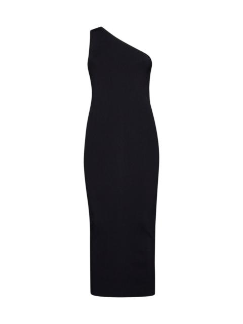 Toteme Women Ribbed One-Shoulder Dress In Black - Women