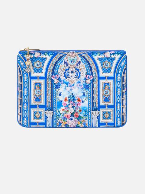 CAMILLA SMALL CANVAS CLUTCH