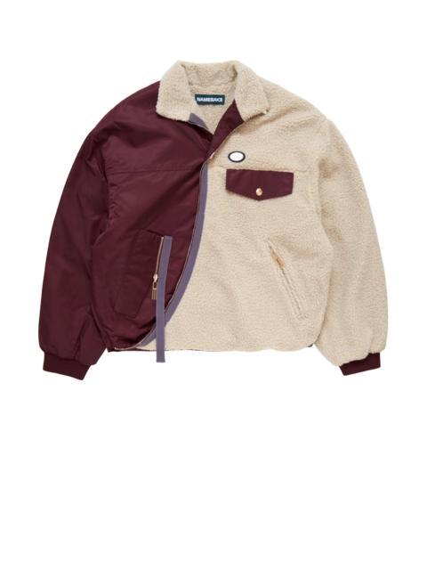 NAMESAKE Namesake North Twist Fleece Cabernet Red