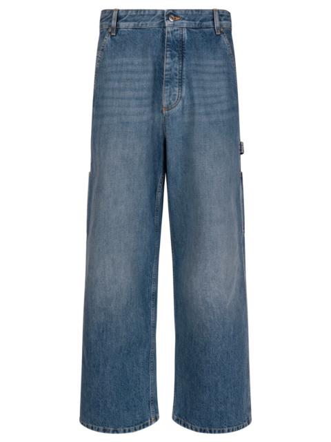 Bottega Veneta Bottega Veneta Men Vintage Indigo Cargo Jeans
