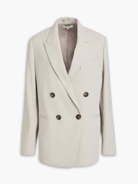 Other Designers Double-breasted crepe blazer
