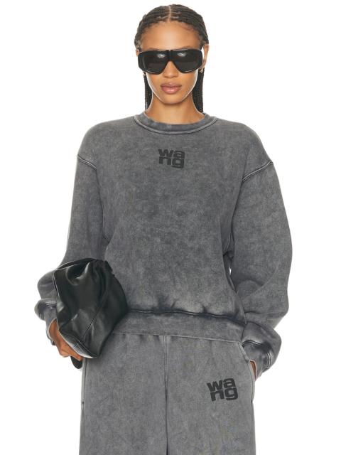 Alexander Wang Essential Terry Crew Sweatshirt