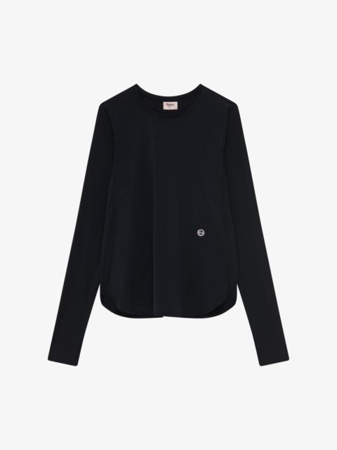 Repetto SILK LONG-SLEEVE TOP