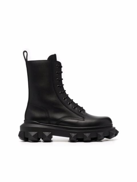 Trackstud combat boots
