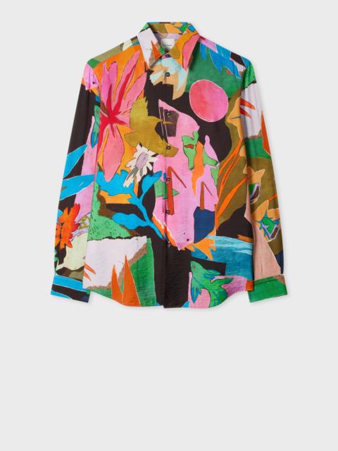 Paul Smith 'River Collage' Viscose-Blend Shirt