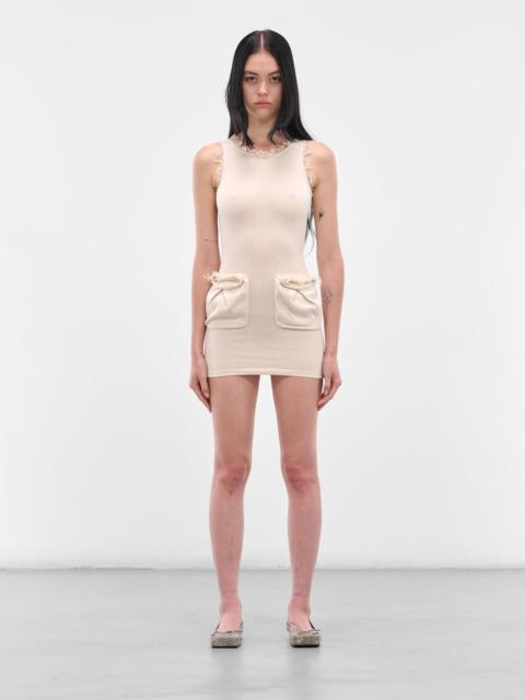 AYA MUSE Vanilla Fleur Pocket Mini Dress